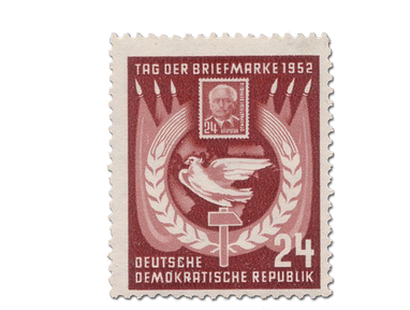 Briefmarke zum Tag der Briefmarke 1952
