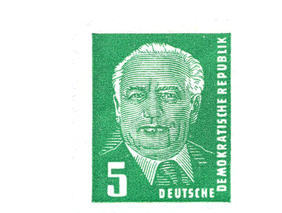Briefmarkensatz Wilhelm Pieck