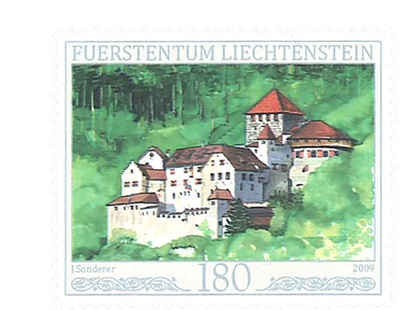 Die offiziellen Briefmarken <br>Neuheiten aus Liechtenstein