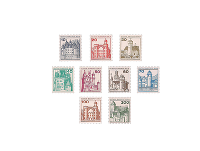 Briefmarken-Jahrgangssatz Berlin 1977