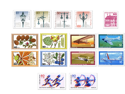 Briefmarken-Jahrgangssatz Berlin 1979