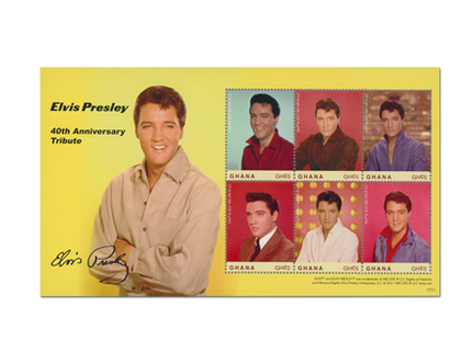 Briefmarkenblock »Elvis Presley«