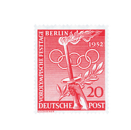 Bild: Briefmarkensatz Vorolympische Festtage