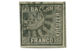 Die erste Briefmarke Deutschlands - Der Schwarze Einser