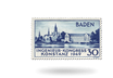 Briefmarke Baden - Internationaler Ingenieur-Kongress Konstanz, Michel-Nr.: 46 II, postfrisch