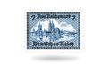 Freimarke Bauwerke "Blick auf Alt-Köln" von 1930, Michel-Nr.: 440, postfrisch