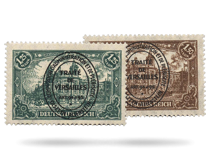 Briefmarken aus Allenstein