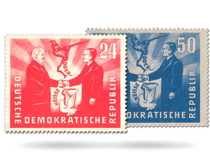 Briefmarken Deutsch-Polnische Freundschaft