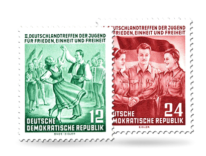 Briefmarken Jugendtreffen in Berlin