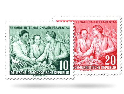 Briefmarken Internationaler Frauentag 1955