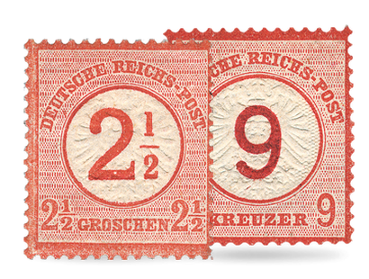 Briefmarkensatz „Brustschild“