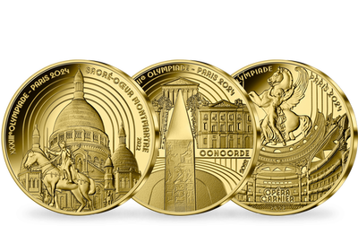 Les monnaies de 50 € or pur « PARIS 2024 - Série Héritage » 2022