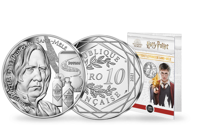 Monnaie officielle de 10 Euros en argent «Harry Potter et le prince de sang-mêlé 13/18» 2021