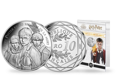 Monnaie officielle de 10 Euros en argent «Harry Potter et les reliques de la mort II 17/18» 2021