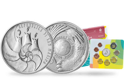 Set de 9 monnaies San Marino 2021