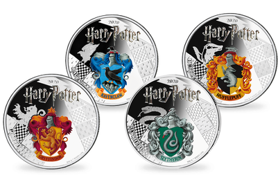 Set des 4 Maisons Harry Potter