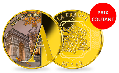 La France de A à Z : la frappe « A - Arc de Triomphe »