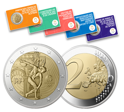 Les 2€ BU - 2022 - Jeux Olympiques Paris 2024 