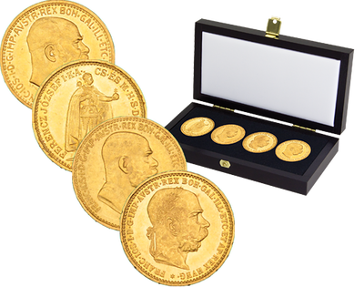 Die legendären 10 Kronen-Goldmünzen von Kaiser Franz Joseph!
