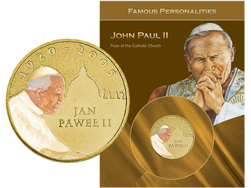 Gedenkkarte mit 2-Zloty-Gedenkausgabe ''Papst Johannes Paul II.''
