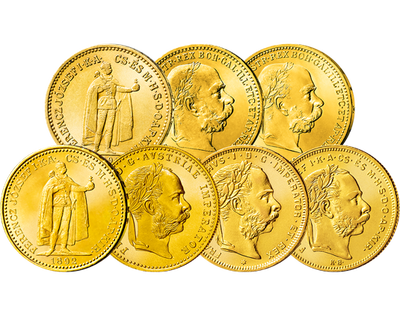 Premium-Goldmünzen-Satz Kaiser Franz Joseph I.
