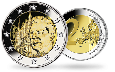 Monnaie de 2 Euros «Palais grand-ducal» Luxembourg 2007