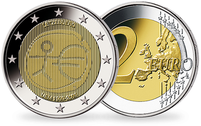 La monnaie de 2 Euro Commémorative  Luxemburg - 10 ans de l'union monétaire
