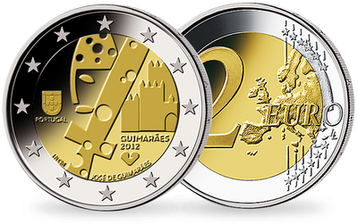 Monnaie de 2 Euros «Ville de Guimarães» Portugal 2012 