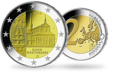Monnaie de 2 Euros «Monastère de Maulbronn» Allemagne 2013 