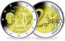 La monnaie de 2 Euro Commémorative Allemagne 2013
