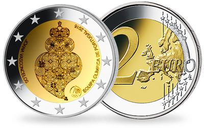 Monnaie de 2 Euros «Equipe Olympique du Portugal» Portugal 2016 