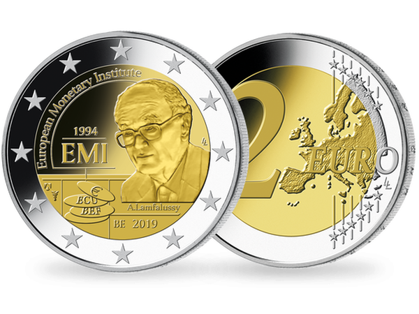 2-Euro ''25 Jahre Europäisches Währungsinstitut (EMI)''