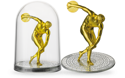 Jeux Olympiques 2024 : la pièce sculpture 3D « Discobolus » !