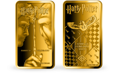 Der offizielle Harry Potter™ Goldbarren 