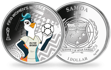 Monnaie en argent pur « Mascotte officielle Coupe du Monde féminine 2023 »