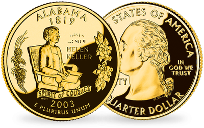 Les Quarter-Dollars des États-Unis  « Alabama/Illinois »