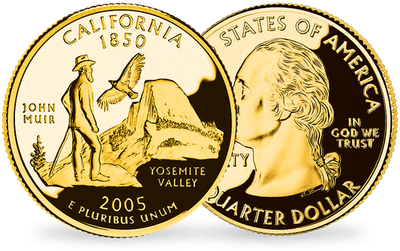 Les Quarter-Dollars des États-Unis « California/Arizona »