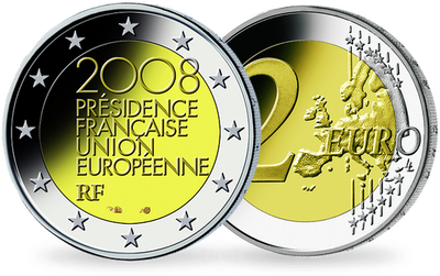La monnaie commémorative de 2 Euros France 