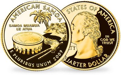 Les Quarter-Dollars des États-Unis « Samoa Américaines/Îles Vierges des Etats-Unis »