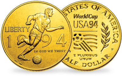 Monnaie Half Dollar «Coupe du Monde 1994» USA 1994