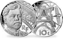 Monnaie en argent BE Centenaire de la disparition de Gustave Eiffel