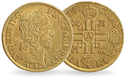 Monnaie en or « Louis d’or - Louis XIII »