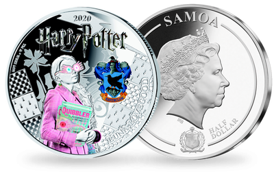 Monnaie officielle argentée et colorisée «Harry Potter - Luna Lovegood» 2020