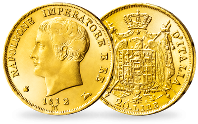 Monnaie ancienne en or massif 