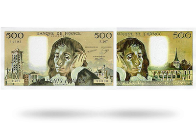 Billet de Banque «500 Francs Pascal»