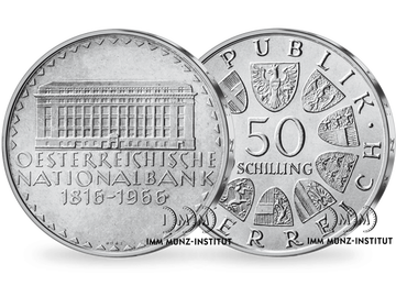 50-Schilling-Gedenkmünze ''Österreichische Nationalbank''
