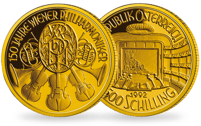 500-Schilling-Goldmünze 1992 