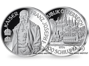 100-Schilling-Gedenkmünze ''Franz Josef I.''