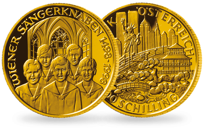 500-Schilling-Goldmünze 1998 