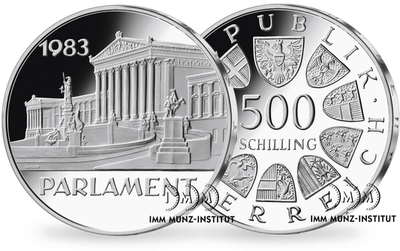 500-Schilling-Gedenkmünze 1983